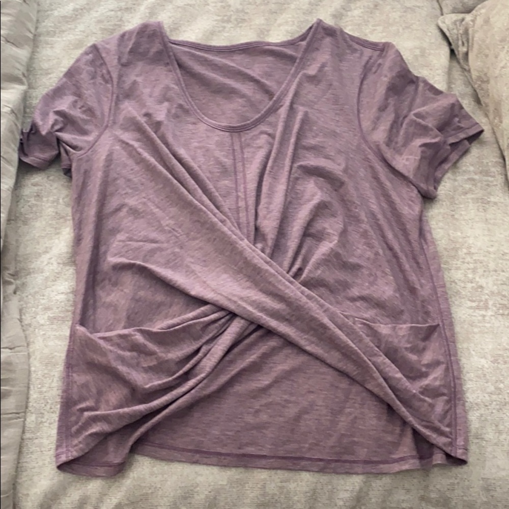 Lululemon cross front top